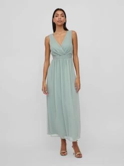 Vila Avondjurken Avondjurk Dames Mintgroen -Vila 00d17ec0f03a6fb44eca5834d0760aa0