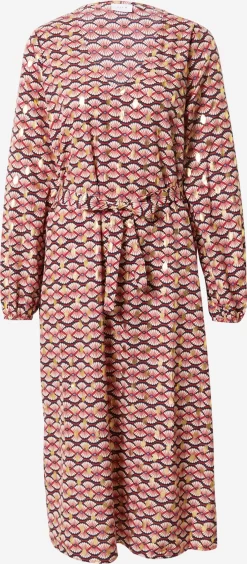 Vila Midi Jurken Jurk ZINO Dames Rood