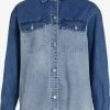 Vila Spijkerblouses Blouse Dames Blauw