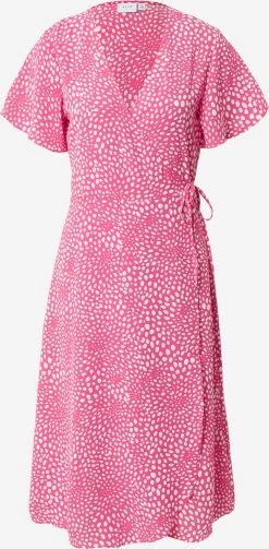 Vila Midi Jurken Jurk LOVIE Dames Lichtroze