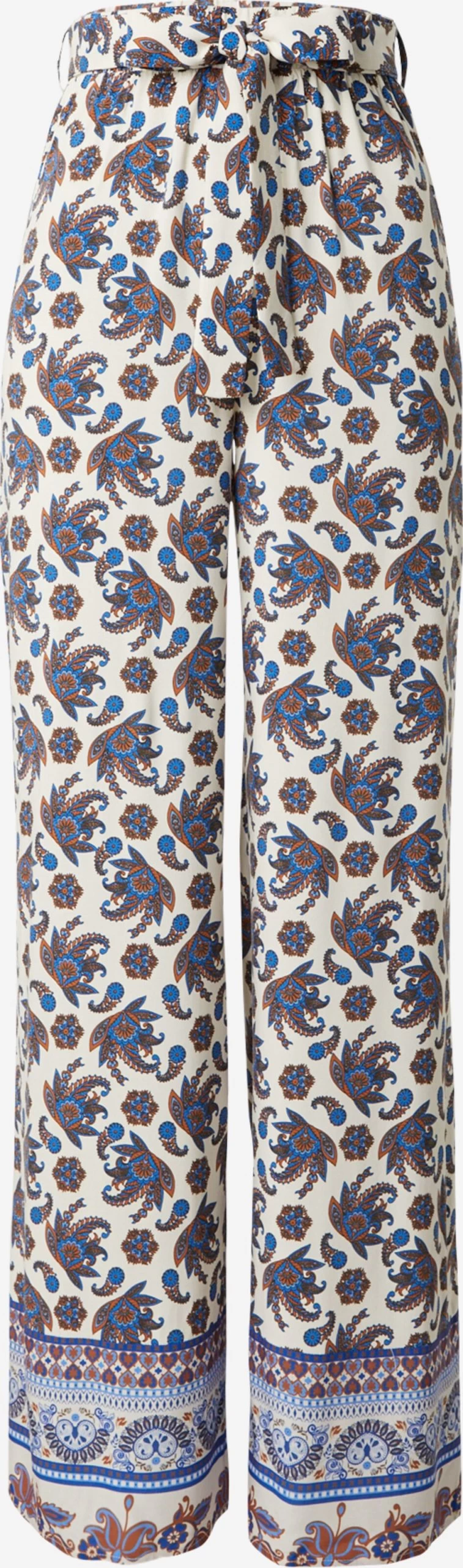 Vila Pantalons Wide Leg Broek LOVA Dames Crème 1 Vila Pantalons Wide Leg Broek LOVA Dames Crème