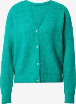 Vila Vesten Gebreid Vest VANNA Dames Groen