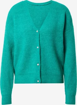 Vila Vesten Gebreid Vest VANNA Dames Groen