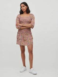 Vila Blouses Met Korte Mouw Blouse Dames Gemengde Kleuren -Vila 02e5be7666e3932d96f384f300d0a745