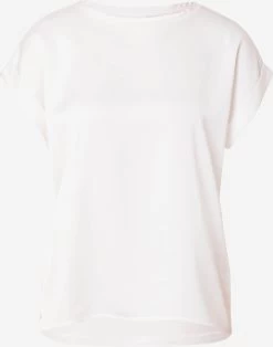 Vila T-shirts Shirt Dames Natuurwit