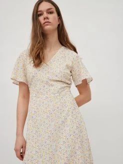 Vila Mini Jurken Jurk Pameli Dames Wit -Vila 0575d9004af4b1a092fc9aa4f4e732d3