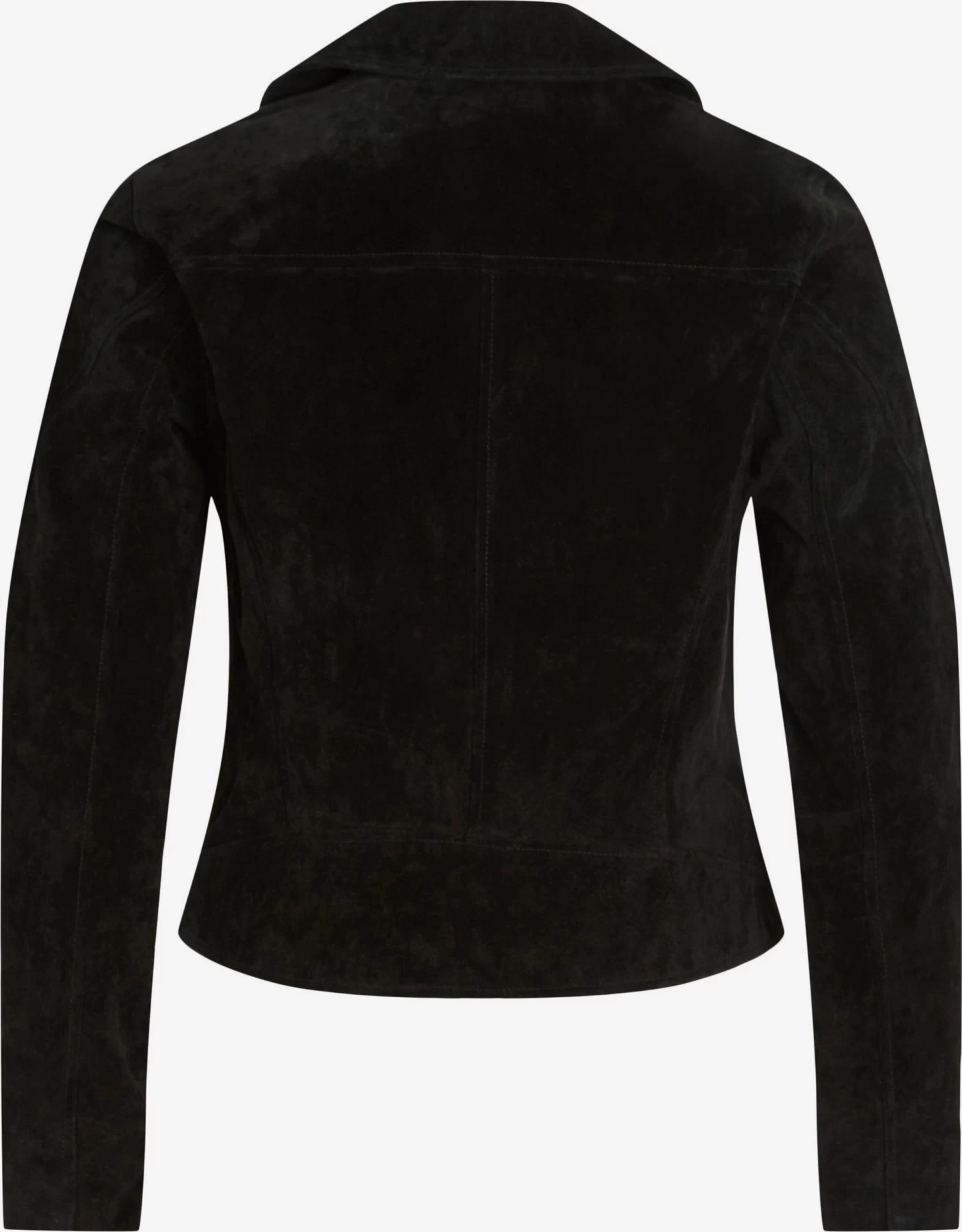 Vila Leren Jassen Tussenjas Sukki Dames Zwart 2 Vila Leren Jassen Tussenjas Sukki Dames Zwart - Afbeelding 2
