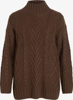 Vila Coltruien Trui Apoline Dames Chocoladebruin