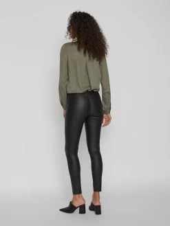Vila Leren Broeken Skinny Leggings Commit Dames Zwart -Vila 060ccd8238e5587f3992f7b2f4c2411f