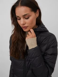 Vila Wintermantels Wintermantel Manya Dames Zwart -Vila 064a53fe13db635f7267aeffe49b1c7f