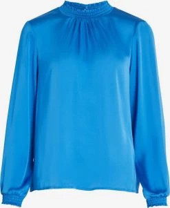 Vila Blouseshirts Blouse Dames Blauw