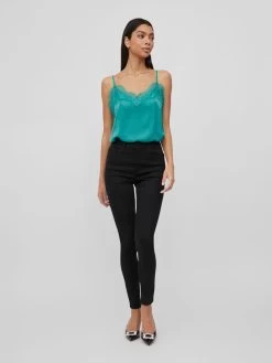 Vila Kanten Tops Top Dames Jade Groen 10 Vila Kanten Tops Top Dames Jade Groen -Vila 06b6b01e48e3522592fa8c833d4f0e06
