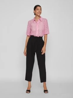 Vila Kanten Blouses Blouse Begena Dames Rosa 11 Vila Kanten Blouses Blouse Begena Dames Rosa -Vila 075da75f76903091e07331210d9a0800