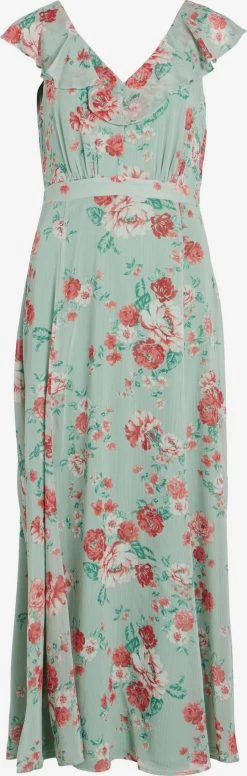Vila Maxi Jurken Jurk RILLA Dames Pastelgroen
