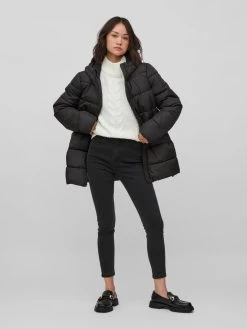 Vila Winterjassen Winterjas Tate Dames Zwart -Vila 07dca7544a0735b52fb4d10f4d134c0d