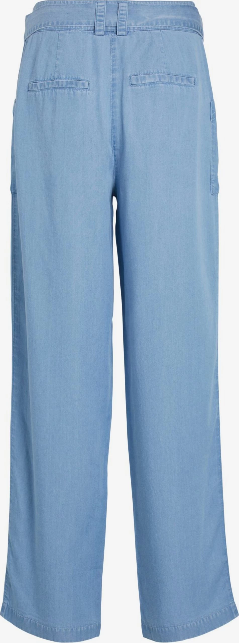 Vila Pantalons Loosefit Broek Dames Blauw 2 Vila Pantalons Loosefit Broek Dames Blauw - Afbeelding 2