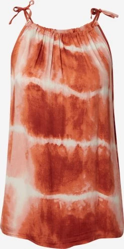 Vila Spaghetti Tops Top VICORBA Dames Oranje / Perzik / Donkeroranje