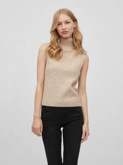 Vila Coltruien Trui IRINA Dames Beige Gemêleerd 7 Vila Coltruien Trui IRINA Dames Beige Gemêleerd -Vila 08f476ba68da4a4f939b5628aa816746