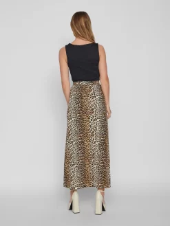 Vila Maxi Rokken Rok Dames Beige -Vila 09193c925de21e5283aae70353e9dac7 scaled