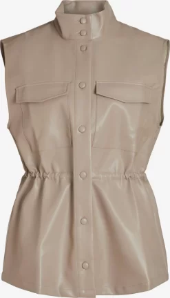 Vila Bodywarmers Bodywarmer Kila Dames Greige