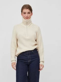 Vila Coltruien Trui Booba Dames Lichtbeige -Vila 095e80a74a2995744254606a7b46254f