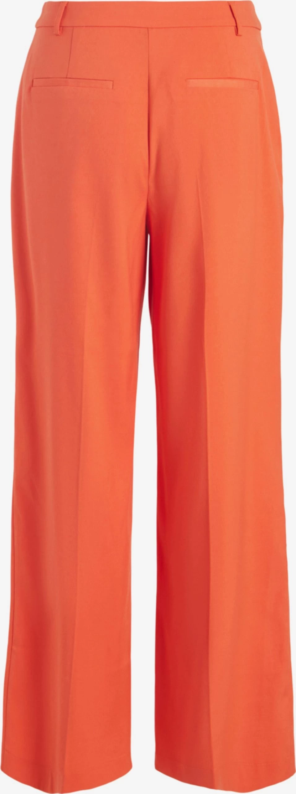 Vila Palazzo Broeken Wide Leg Pantalon AKKA Dames Donkeroranje 2 Vila Palazzo Broeken Wide Leg Pantalon AKKA Dames Donkeroranje - Afbeelding 2