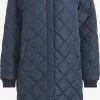 Vila Wintermantels Wintermantel Dames Donkerblauw