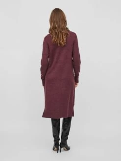 Vila Gebreide Jurken Gebreide Jurk Dames Bessen -Vila 09d55c24aac2ec04c31f5690df2a7730