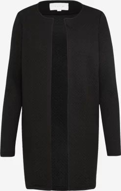 Vila Vesten Gebreid Vest Dames Zwart