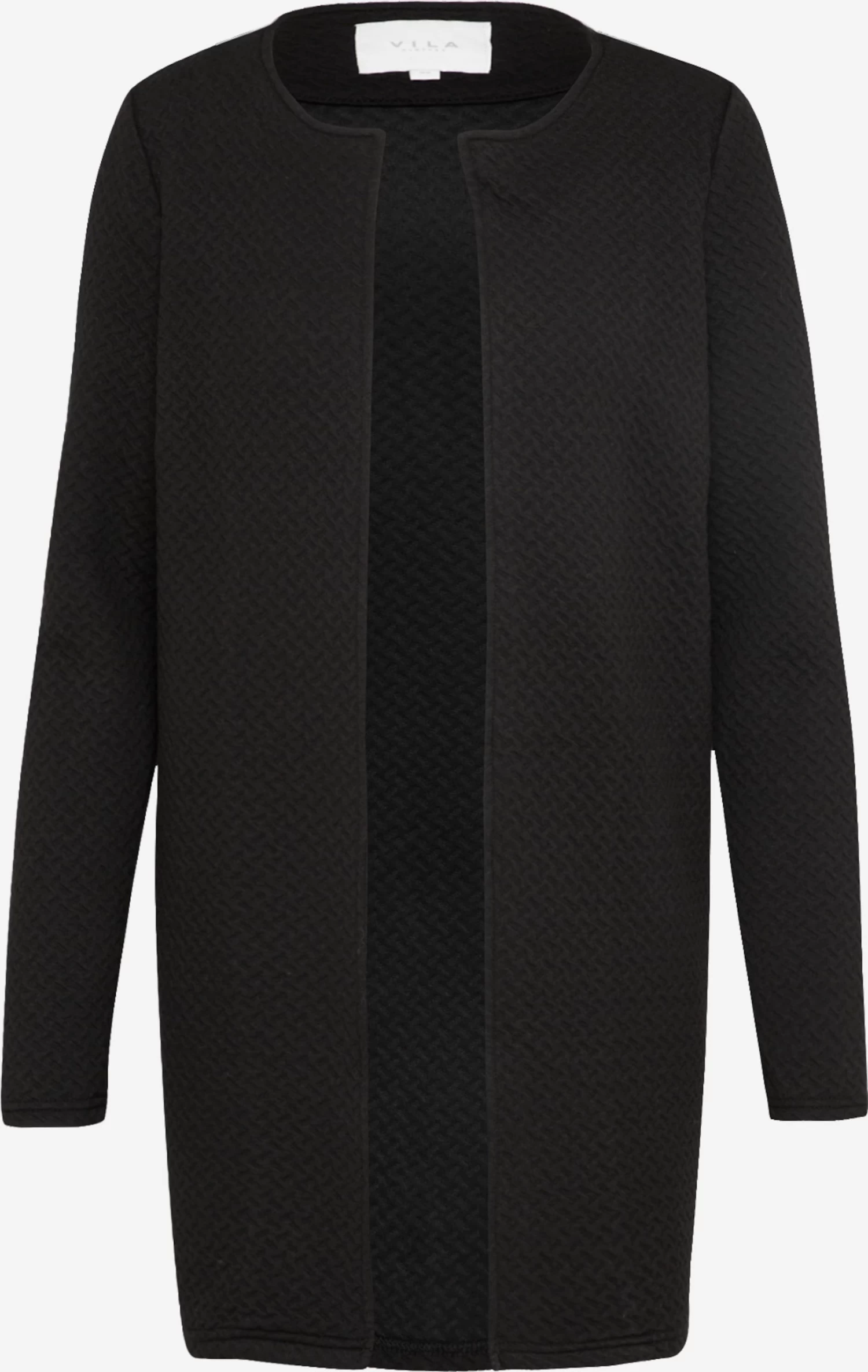 Vila Vesten Gebreid Vest Dames Zwart 1 Vila Vesten Gebreid Vest Dames Zwart