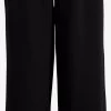 Vila Bandplooibroeken Wide Leg Bandplooibroek Loane Dames Zwart