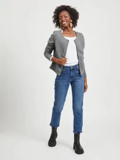 Vila Tussenjassen Tussenjas Naja Dames Grijs Gemêleerd -Vila 0ab745d8920d5f48861d3b4c7d6bbebc scaled