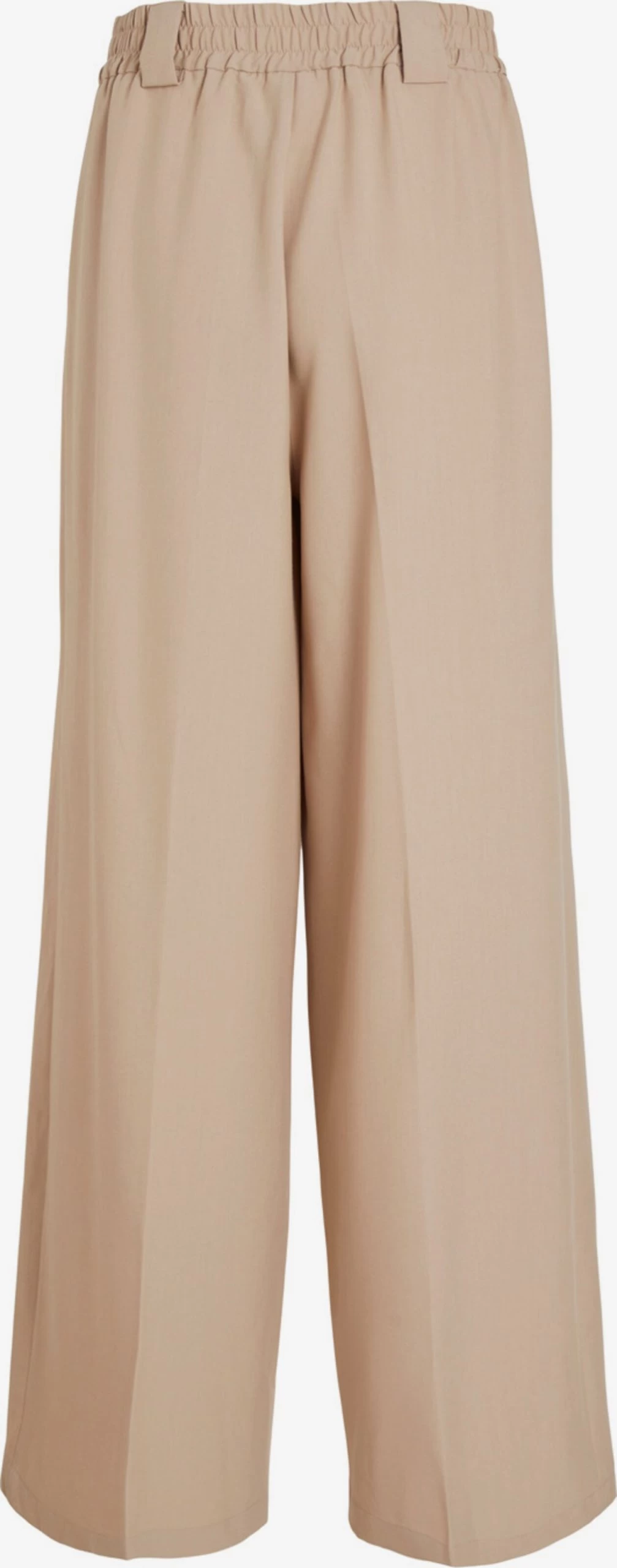 Vila Palazzo Broeken Wide Leg Pantalon Fine Dames Lichtbeige 2 Vila Palazzo Broeken Wide Leg Pantalon Fine Dames Lichtbeige - Afbeelding 2