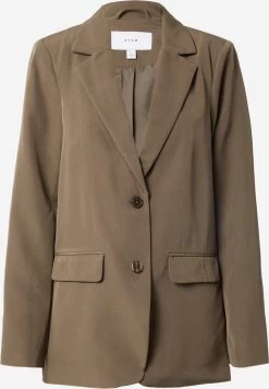 Vila Klassieke Blazers Blazers Kamma Dames Olijfgroen