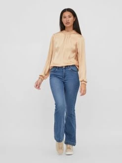 Vila Blouseshirts Blouse Dames Beige 10 Vila Blouseshirts Blouse Dames Beige -Vila 0cf4957e9156488d837ebb8d0ba4c524