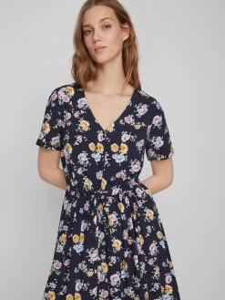 Vila Mini Jurken Jurk Lise Dames Blauw / Nachtblauw -Vila 0cfe302aec92e3bc27d2d5d9892405c4