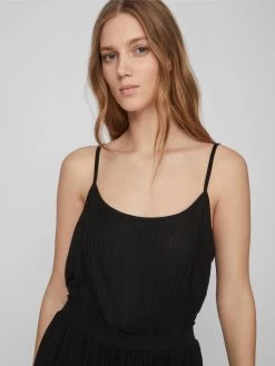 Vila Spaghetti Tops Top LISA Dames Zwart -Vila 0d4ab97333c785b77db845e12a0dffd4