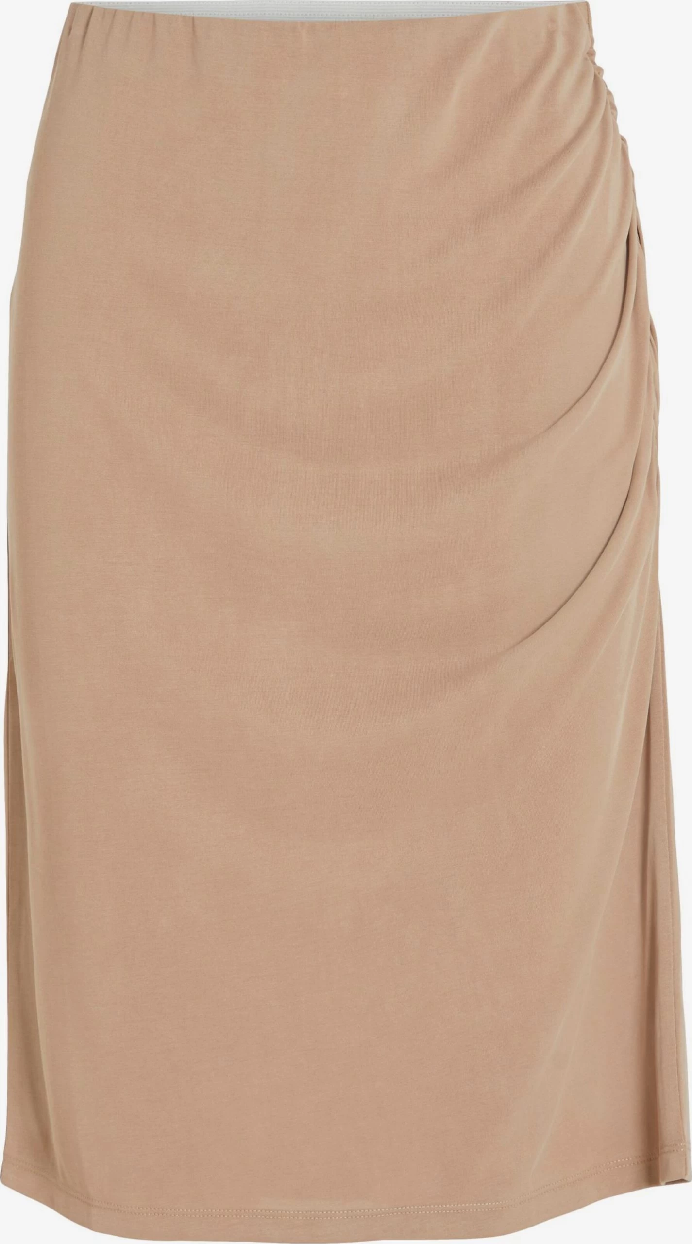 Vila Midi Rokken Rok Dames Sand 1 Vila Midi Rokken Rok Dames Sand