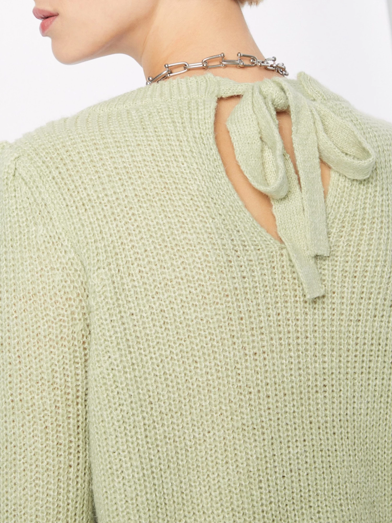 Vila Fijngebreide Truien Trui Suba Dames Appel 2 Vila Fijngebreide Truien Trui Suba Dames Appel - Afbeelding 2