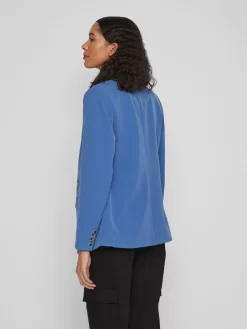 Vila Klassieke Blazers Blazers Gula Dames Smoky Blue -Vila 0de6965aa1c7019ec6ffd84a71428a94 scaled