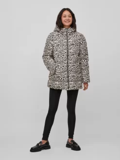 Vila Winterjassen Winterjas Tate Dames Beige / Crème -Vila 0ed4fc011585793da48970e43575c0c3 scaled