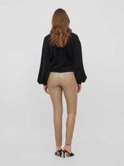 Vila Jeans Skinny Jeans Dames Donkerbeige -Vila 0ee7321dbd68677b6a47448eb6e92e3f