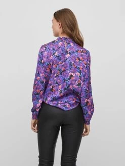 Vila Blouseshirts Blouse Dames Lila -Vila 0f08072d4853f3cbb05e42968bc2d5ae