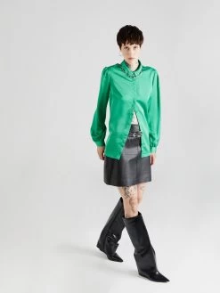 Vila Overhemden Blouse Dames Groen -Vila 0f884f33d4f13fc225411074b8cdae93