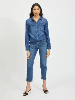 Vila Spijkerblouses Blouse Bista Dames Blauw 14 Vila Spijkerblouses Blouse Bista Dames Blauw -Vila 0f8f6f08a338d4362a12eb4b18f4b67f scaled