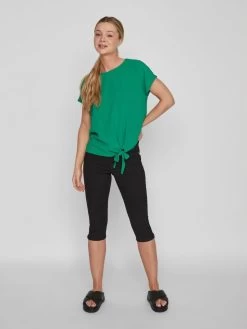 Vila T-shirts Shirt Dames Groen -Vila 10782d8e713b1b924e74c06548237027
