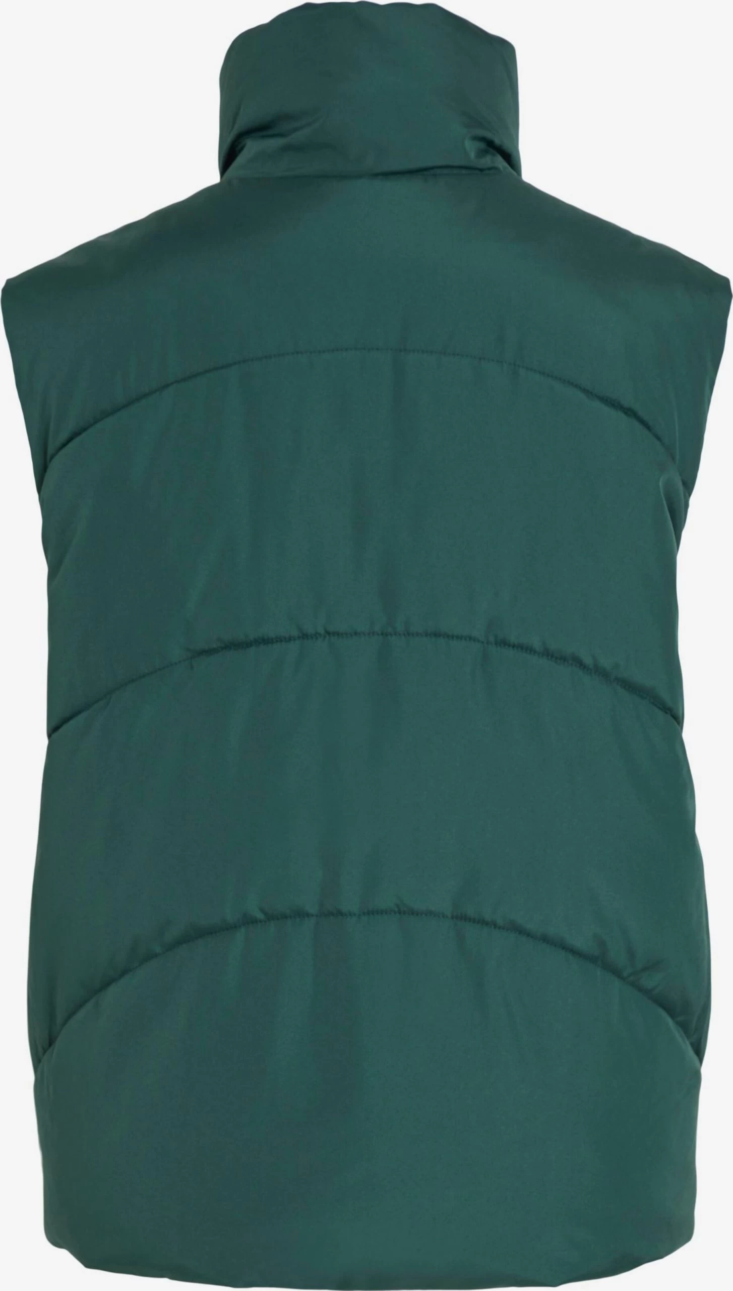 Vila Bodywarmers Bodywarmer Dames Donkergroen 2 Vila Bodywarmers Bodywarmer Dames Donkergroen - Afbeelding 2