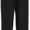 Vila Bandplooibroeken Regular Bandplooibroek Ivy Dames Zwart