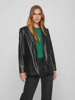 Vila Klassieke Blazers Blazers NILLE Dames Zwart -Vila 113ad6344ed3e197487e648c13c82441