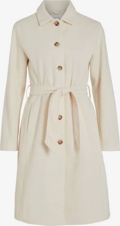 Vila Tussenmantels Tussenmantel Dames Crème